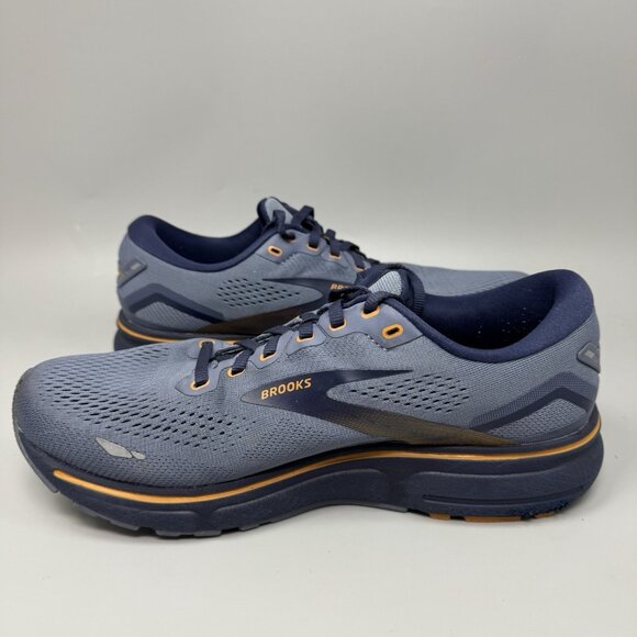 Brooks Men\'s Ghost 15 Gray Athletic Running Shoes Sneakers Sz 9.5 2E Wide main image 7